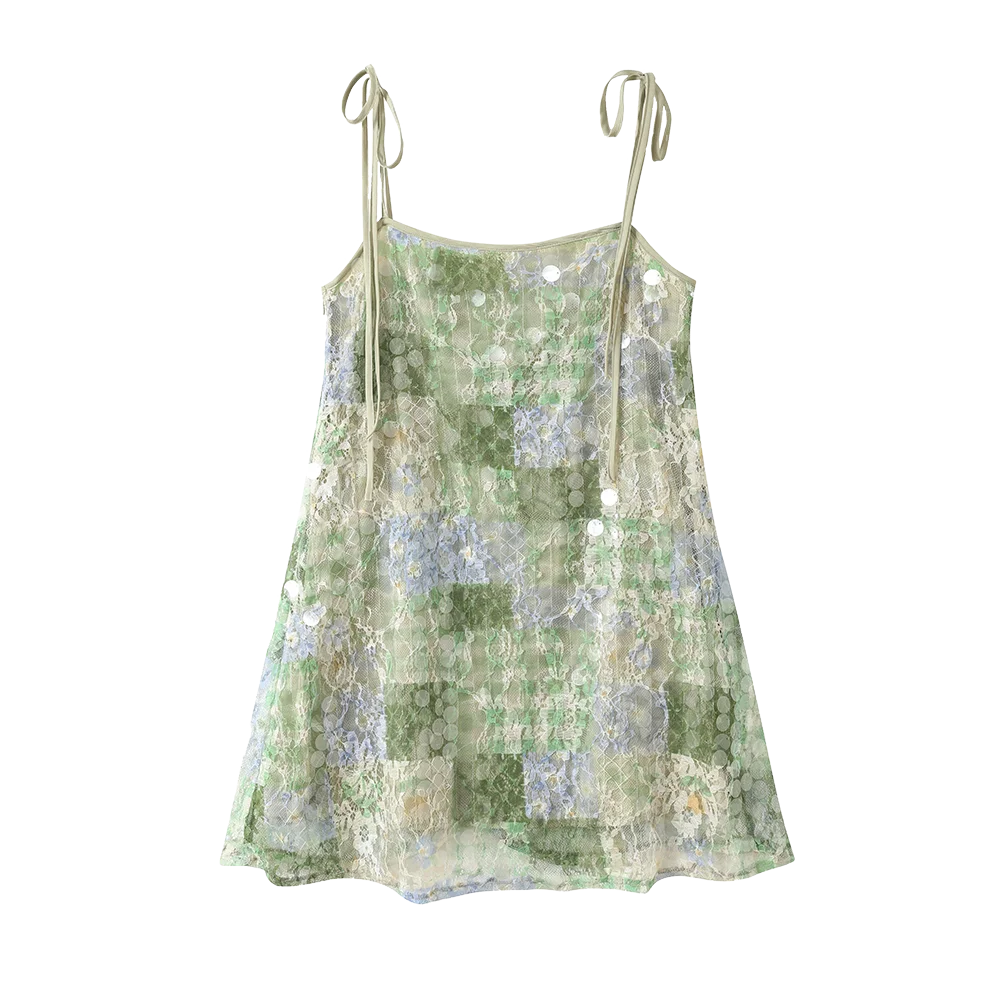 Sora Sequin Slip Dress