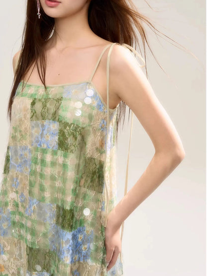 Sora Sequin Slip Dress