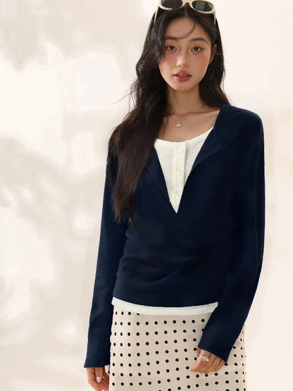 Nari Layered Henley Top