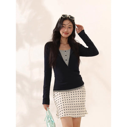Nari Layered Henley Top